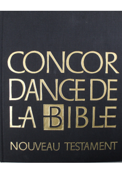 Concordance de la Bible Nouveau Testament