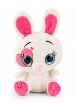Maskotka królik biały 20cm