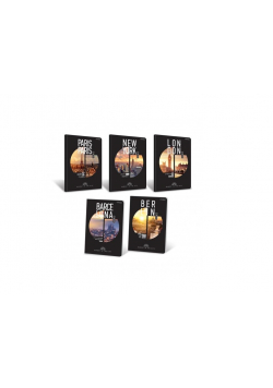 Brulion B5/160K linia Sunset (4szt)