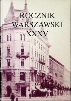 Rocznik warszawski XXXV