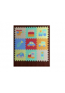 Mata puzzle piankowe na podłogę Pojazdy