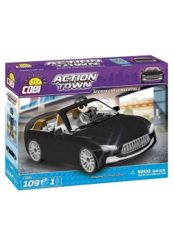 Action Town Sportowe Cabrio Cobra 109 klocków