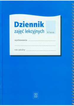 Dziennik zajęć lekcyjnych w klasach 1-3