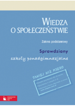 Wiedza o społeczeństwie Sprawdziany Zakres podstawowy