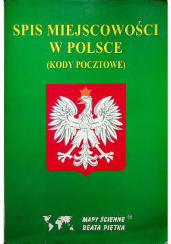 Spis miejscowości w Polsce Kody pocztowe