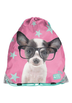 Worek na buty Studio Pets chihuahua w okularach