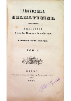 Goethe Faust Tom I, 1844 r.