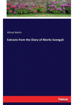 Extracts from the Diary of Moritz Svengali