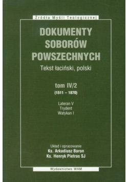 Dokumenty Soborów Powszechnych t.IV/2