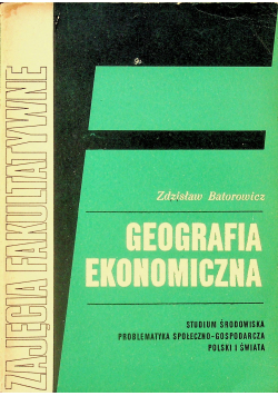 Geografia ekonomiczna