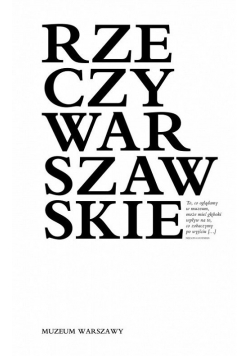 Rzeczy warszawskie