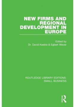 New Firms and Regional Development in Europe