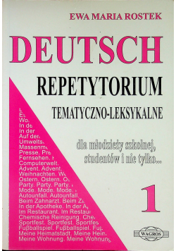 Deutsch Repetytorium tematyczno leksykalne 1