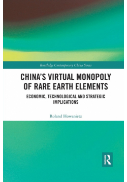 China's Virtual Monopoly of Rare Earth Elements