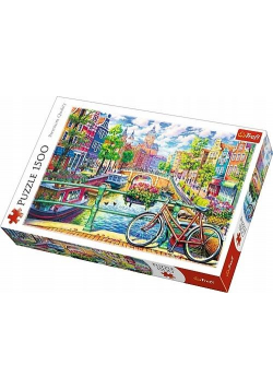 Puzzle 1500 Kanał Amsterdamski TREFL