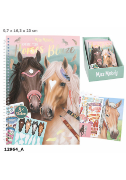Kolorowanka Miss Melody Horses Blaze 12964A