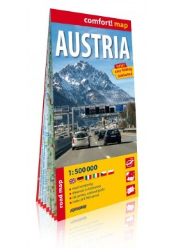 Comfort! map Austria 1:500 000 w.2019