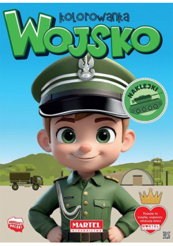 Wojsko. Kolorowanka z naklejkami