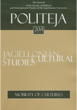 Politeja 20/1 (2/1/2012) Mobility of cultures