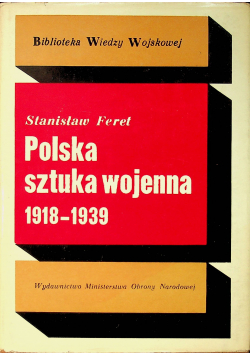 Polska sztuka wojenna  1918 1939