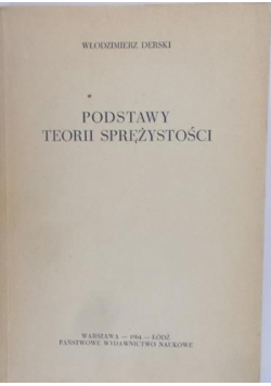 Podstawy teorii sprężystości