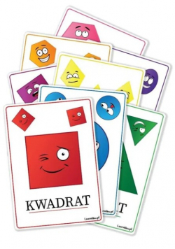 Plansze edukacyjne Figury geometryczne 8 kart