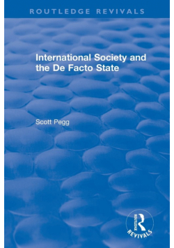 International Society and the De Facto State