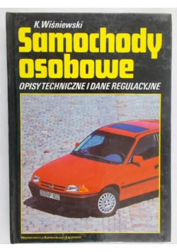 Samochody osobowe opisy techniczne i dane regulacyjne