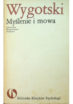 Myślenie i mowa