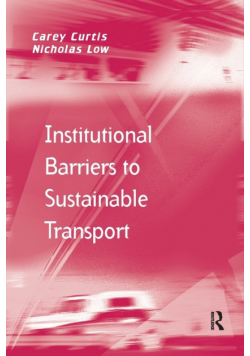 Institutional Barriers to Sustainable Transport