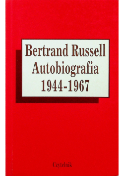 Bertrand Russell Autobiografia 1944 - 1967