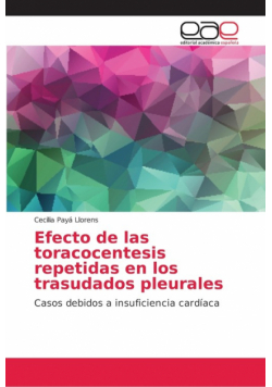 Efecto de las toracocentesis repetidas en los trasudados pleurales
