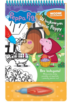 Peppa Pig Wodne kolorowanie W bajkowym świecie Peppy