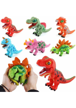 Dinozaury gumowe MIX