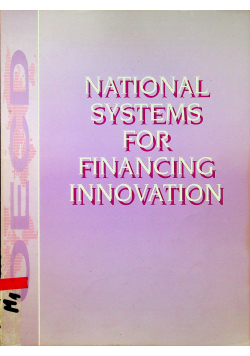 National Systems for Financing Innovation
