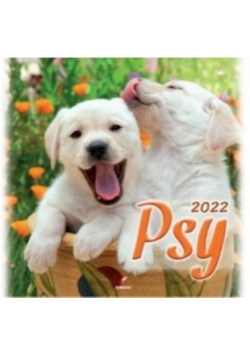 Kalendarz 2022 Ścienny Psy ARTSEZON