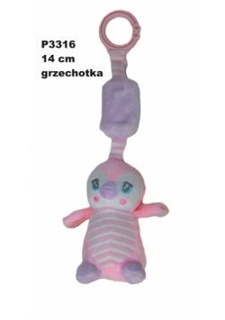 Pingwin grzechotka 14cm