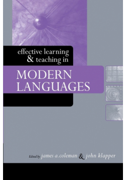 Effective Learning and Teaching in Modern Languages