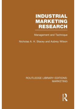 Industrial Marketing Research (RLE Marketing)