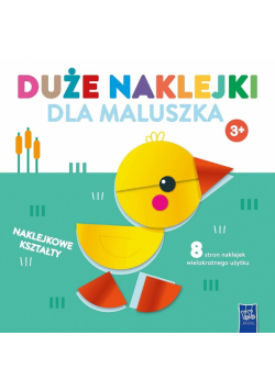 Duże naklejki dla maluszka. Kaczuszka 3+