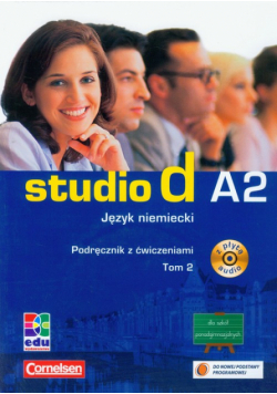 Studio d A2 Język niemiecki 2 Podręcznik z ćwiczeniami + CD