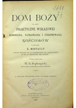 Dom Boży 1888 r