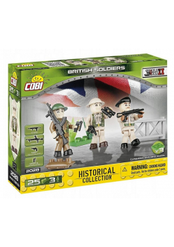 Small Army Brytyjczycy - 3 figurki z akcesoriami