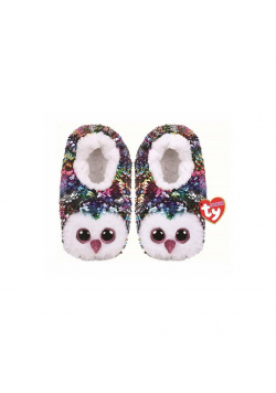 Ty Fashion Owen - Cekinowe kapcie Sowa rozmiar S