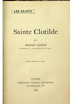 Sainte Clotilde 1900 r