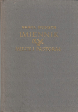 Imiennik Tom II Miecz i pastorał