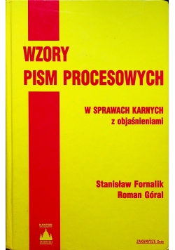 Wzory pism procesowych