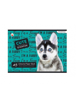 Papier kolorowy A5/10K Cuties (25szt)