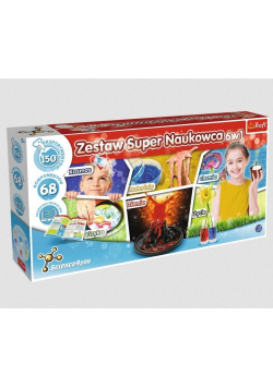Science 4 You - Zestaw Super Naukowca 6w1 TREFL