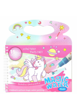 Magic Water Book. Unicorn